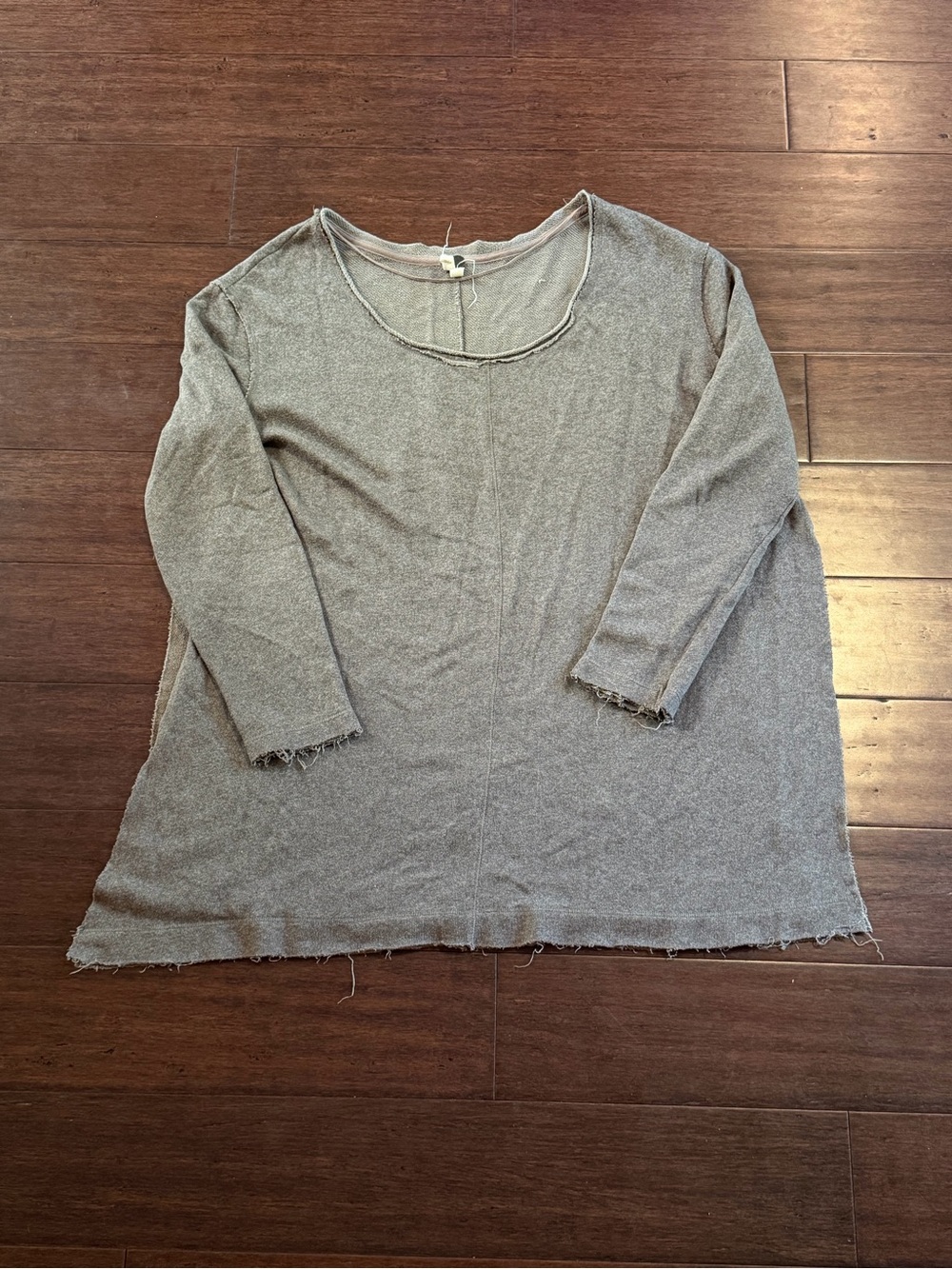 We The Free Scoop Neck Flowy Long Sleeve Top